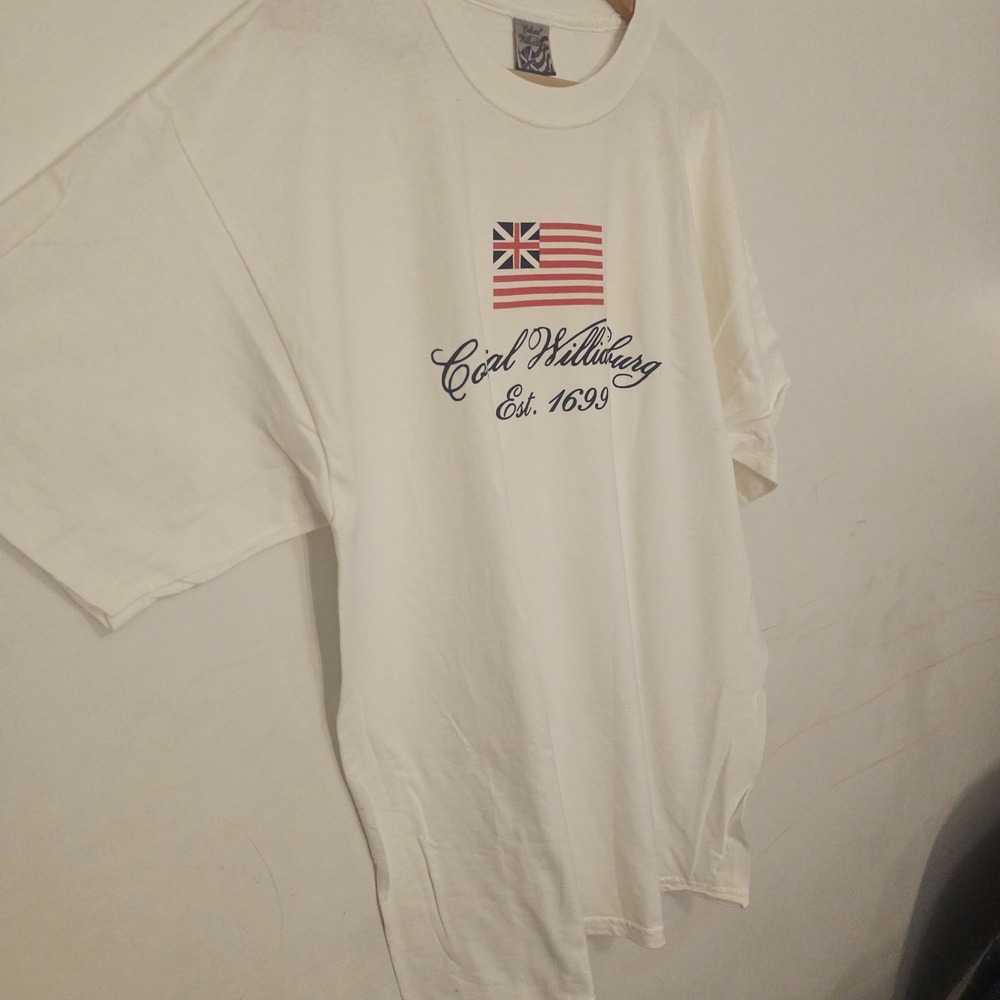 Colonial Williamsburg 1699 Graphic T-Shirt Men's XL‎ Short Sleeve White